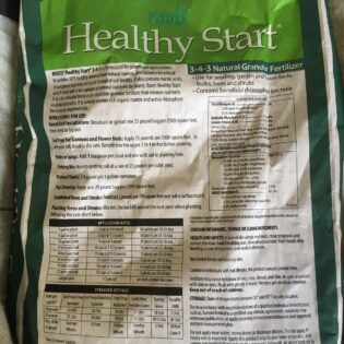 Healthy Start Fertilizer